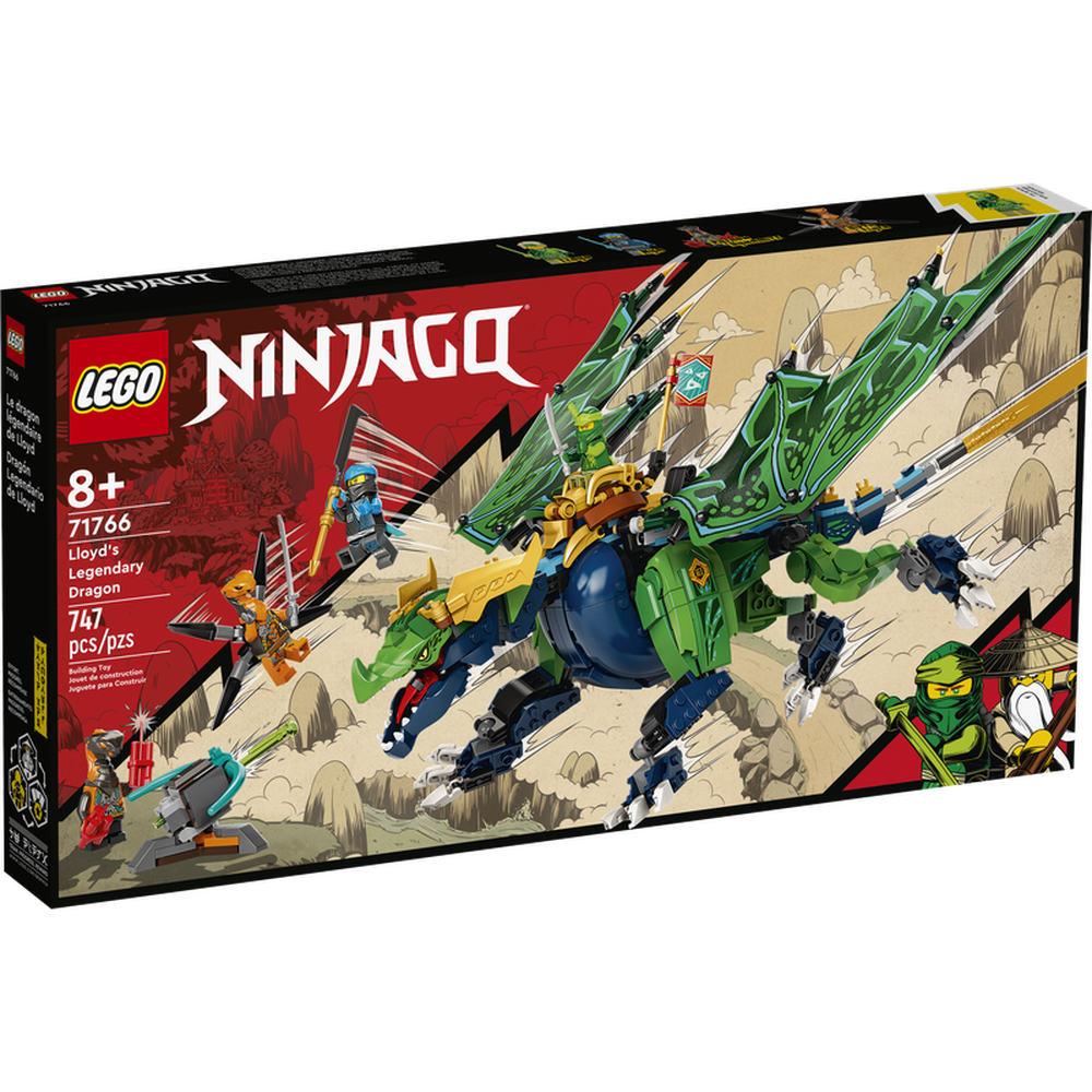 Конструктор LEGO Ninjago Легендарный дракон Ллойда 71766 конструктор lego ninjago 71746 дракон из джунглей