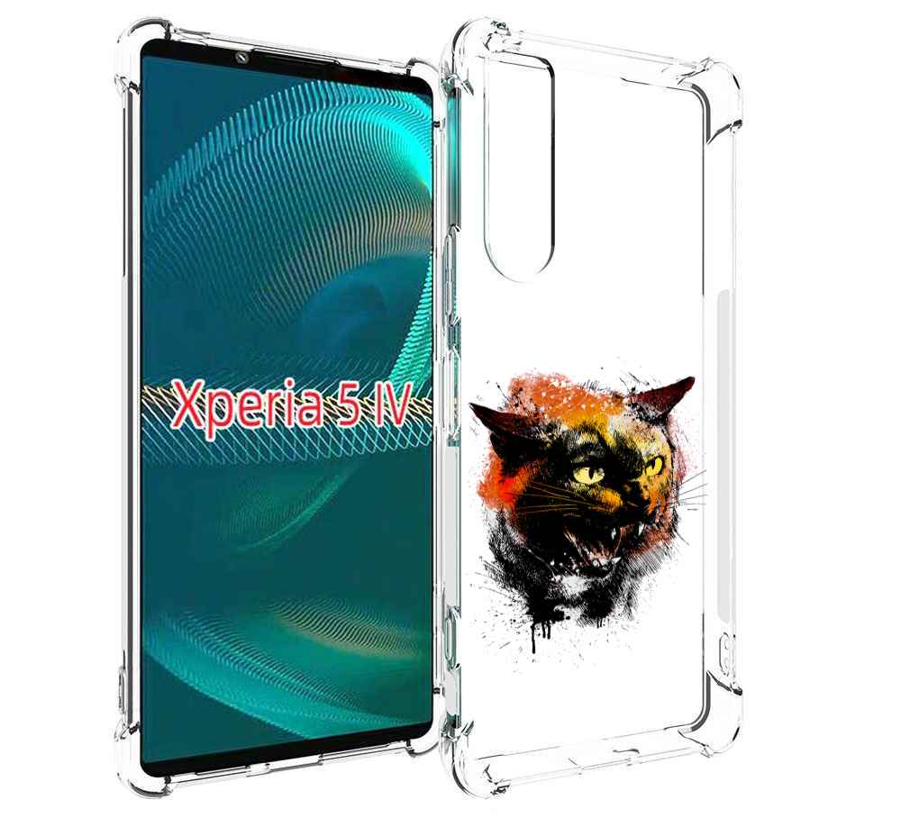 

Чехол MyPads сиамский кот для Sony Xperia 5 IV (5-4), Прозрачный, Tocco