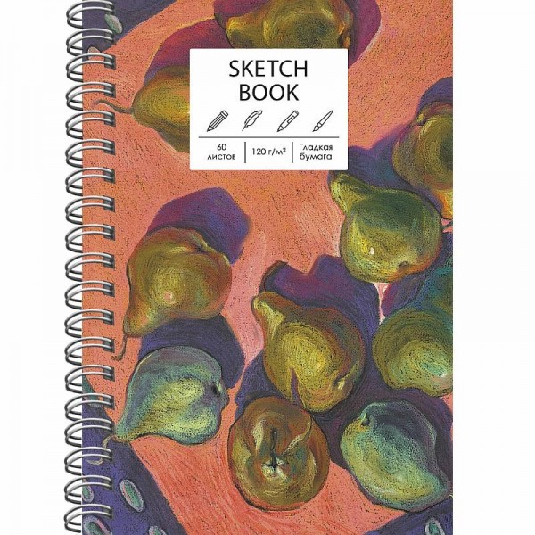 

Скетчбук Канц-Эксмо Sketcbook Натюрморт Эксклюзив, A5, 60 листов, РА-00095112