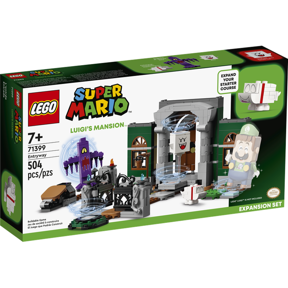 Конструктор LEGO Super Mario Дополнительный набор Luigi’s Mansion: вестибюль 71399