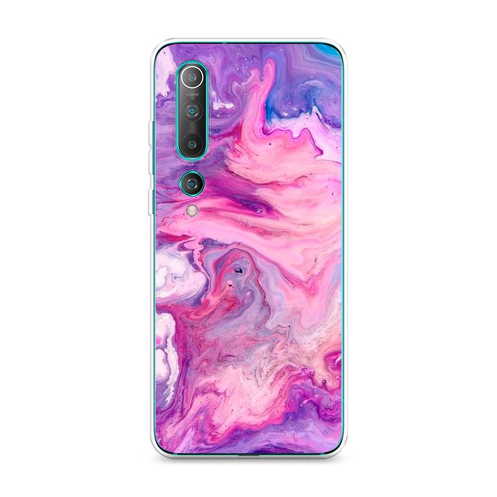 

Чехол на Xiaomi Mi10/Mi10 Pro "Нежно-розовая абстракция", Розовый, 37550-3