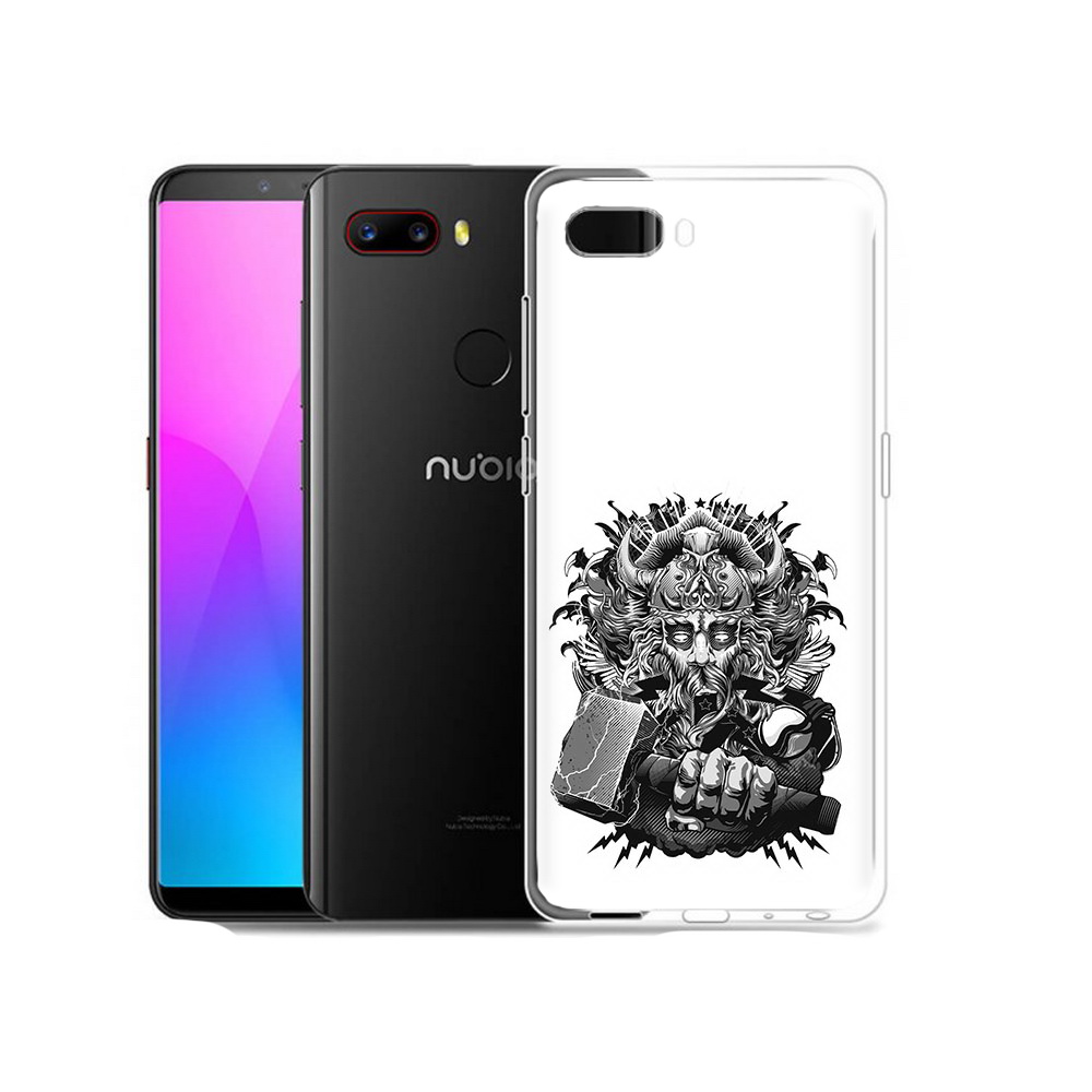 

Чехол MyPads Tocco для ZTE Nubia Z18 злой тор (PT115657.463.363), Прозрачный, Tocco