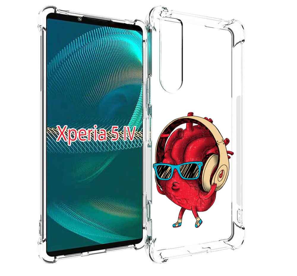 

Чехол MyPads слушай сердце для Sony Xperia 5 IV (5-4), Прозрачный, Tocco