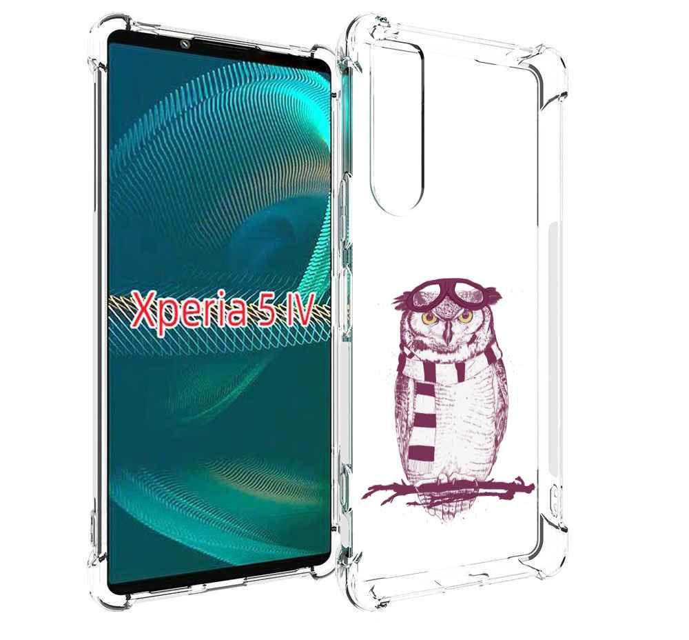 

Чехол MyPads сова-летчик для Sony Xperia 5 IV (5-4), Прозрачный, Tocco