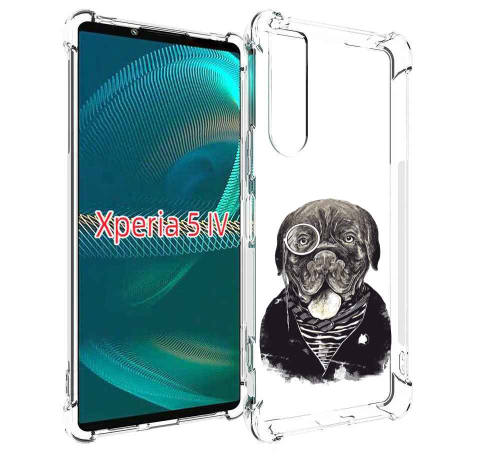 

Чехол MyPads солидный песик для Sony Xperia 5 IV (5-4), Прозрачный, Tocco