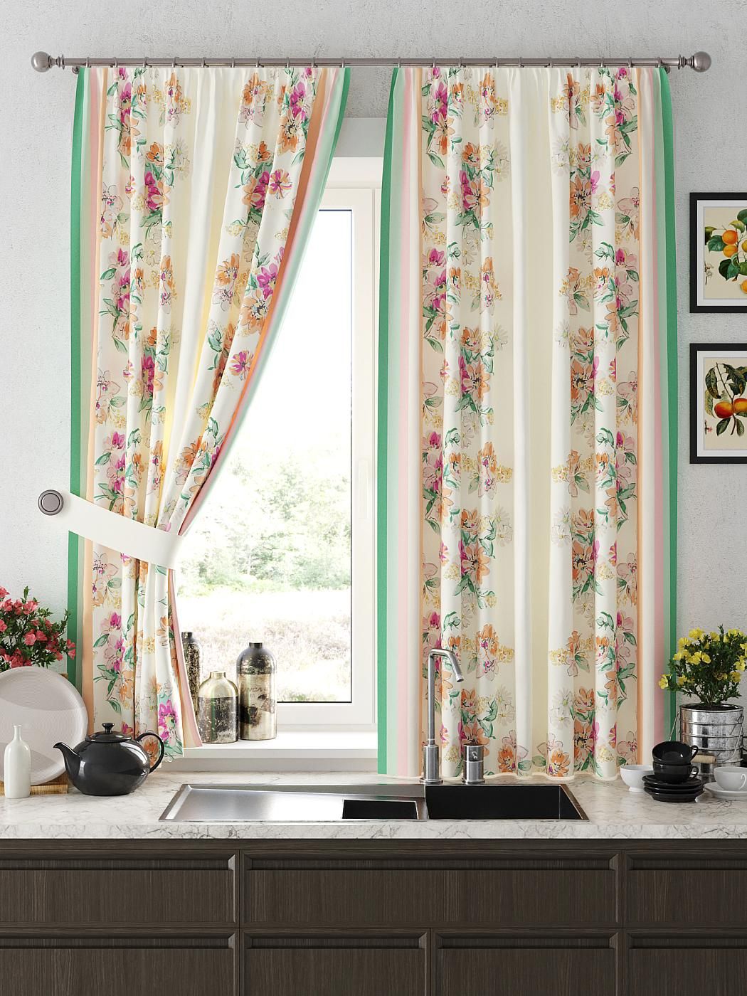 

Комплекты штор AT HOME / шторы в комнату 150х180 см / Деленкис, 925609