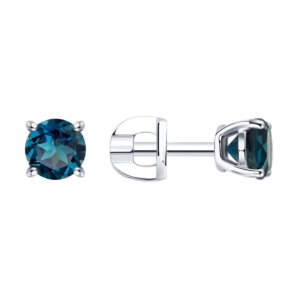 

Серьги из золота SOKOLOV 728982-3, топаз, 728982-3