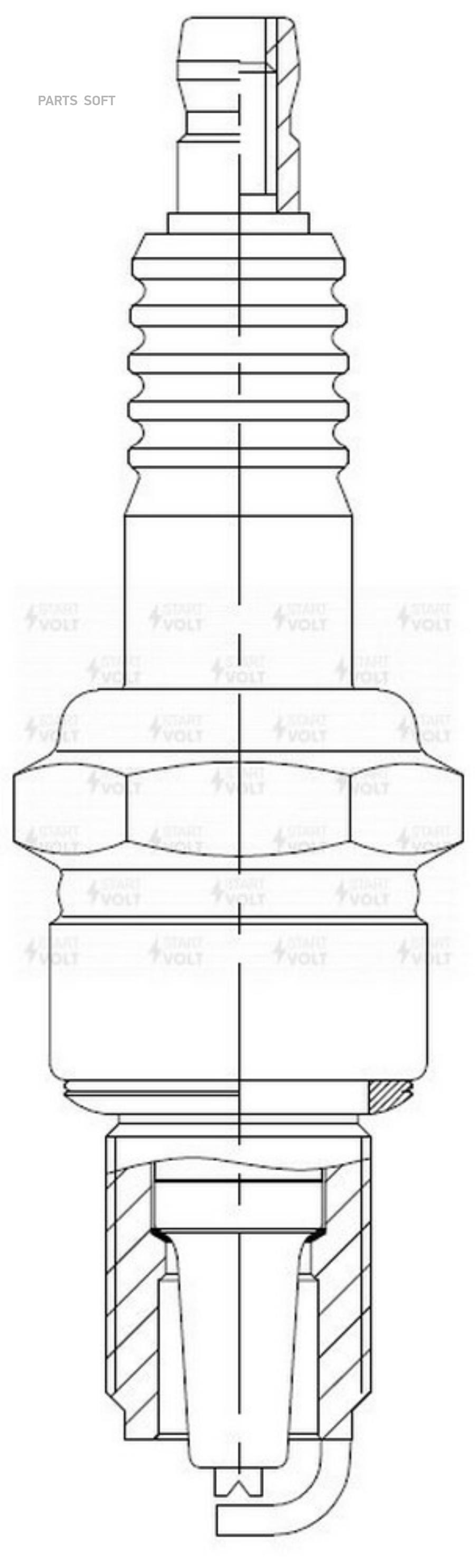 Свеча Зажигания STARTVOLT арт. VSP0104