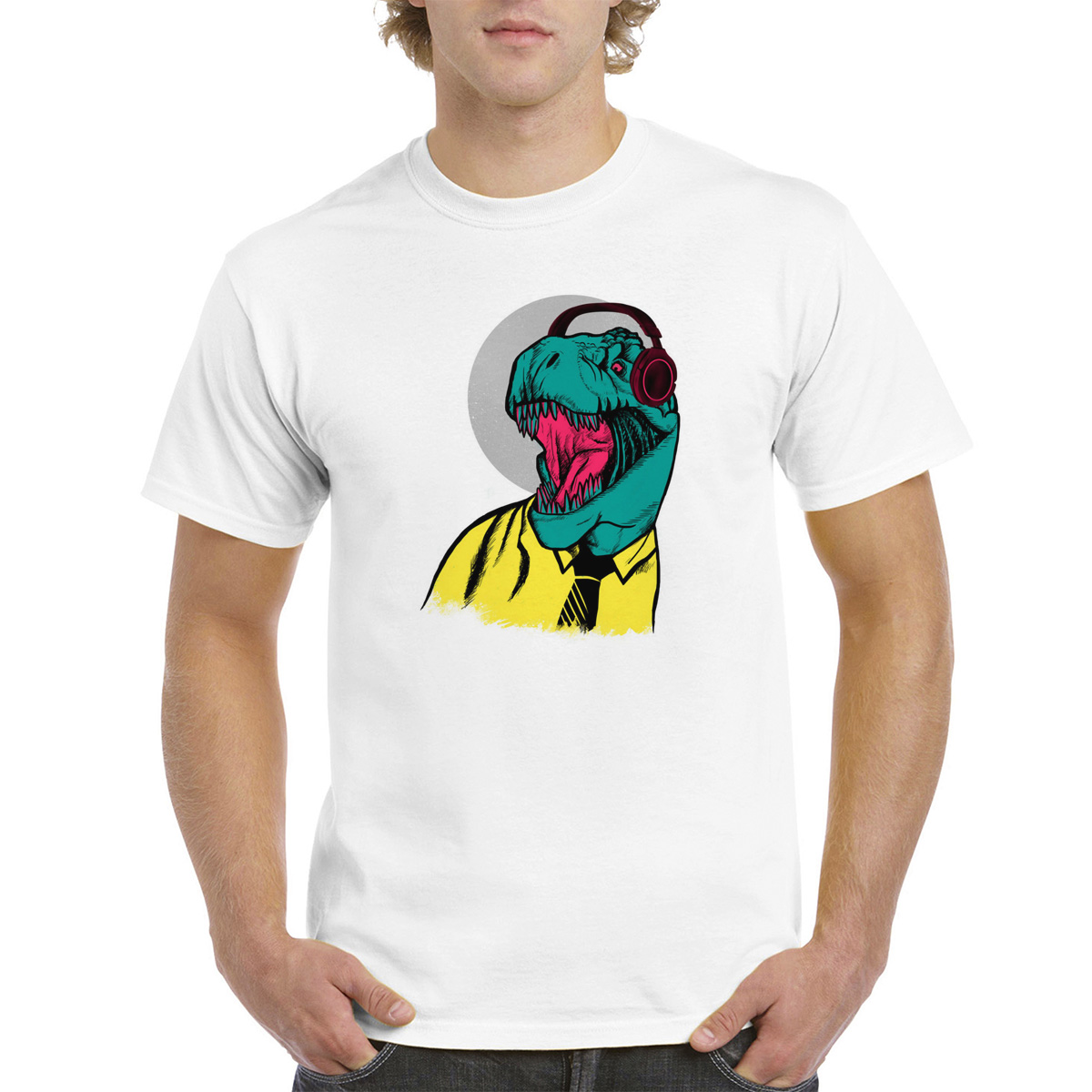 

Футболка унисекс CoolPodarok 0M015806 белая 50 RU, Белый, 0M015806