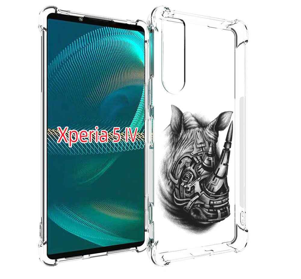 

Чехол MyPads стальной носорог для Sony Xperia 5 IV (5-4), Прозрачный, Tocco