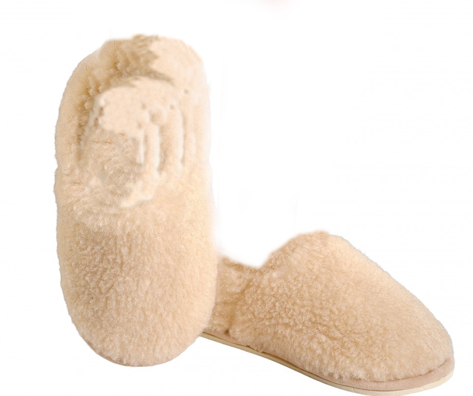 

Домашние тапочки женские HOLTY Теплушки бежевые 39 RU, Теплушки