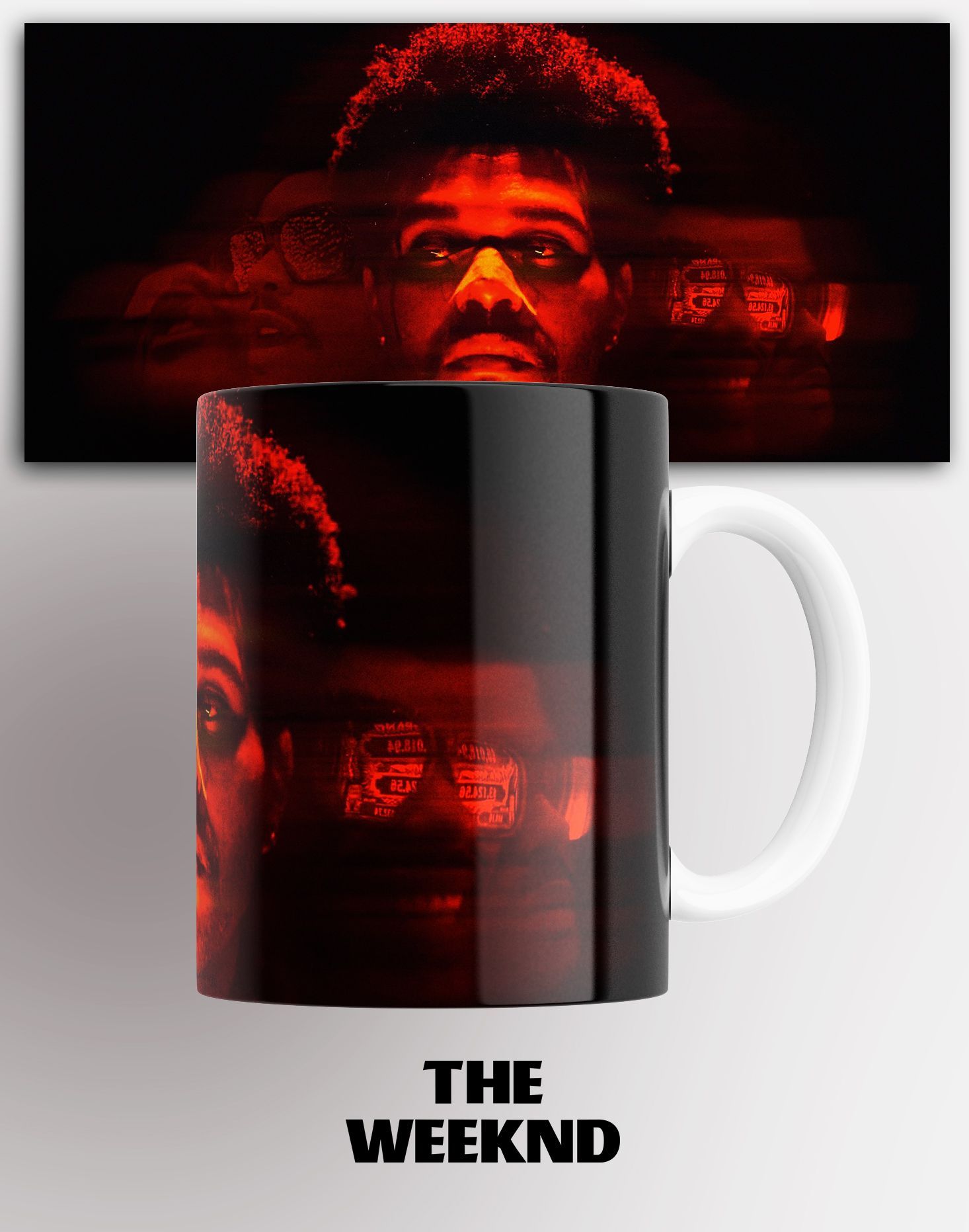 

Кружка с принтом уикенд the Weeknd канадский певец 330 мл