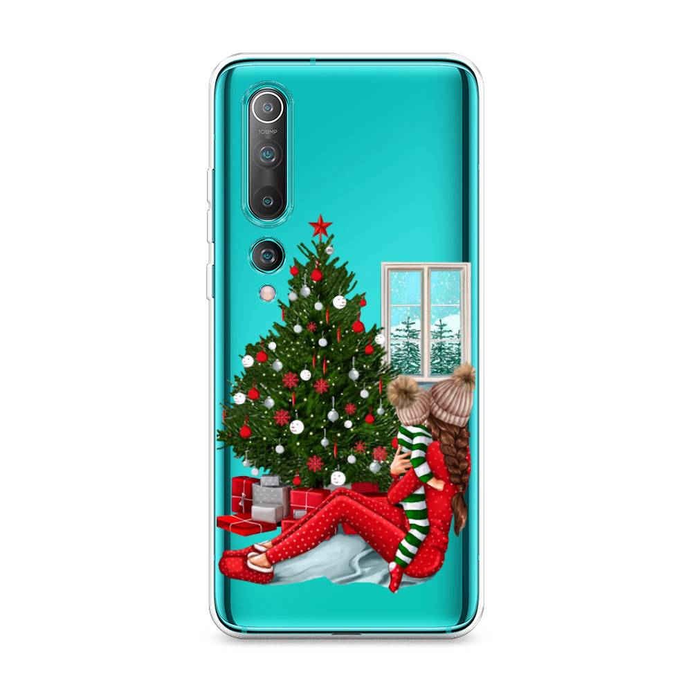 

Чехол на Xiaomi Mi10/Mi10 Pro "Новый год с мамой", Красный;зеленый;голубой, 37550-6