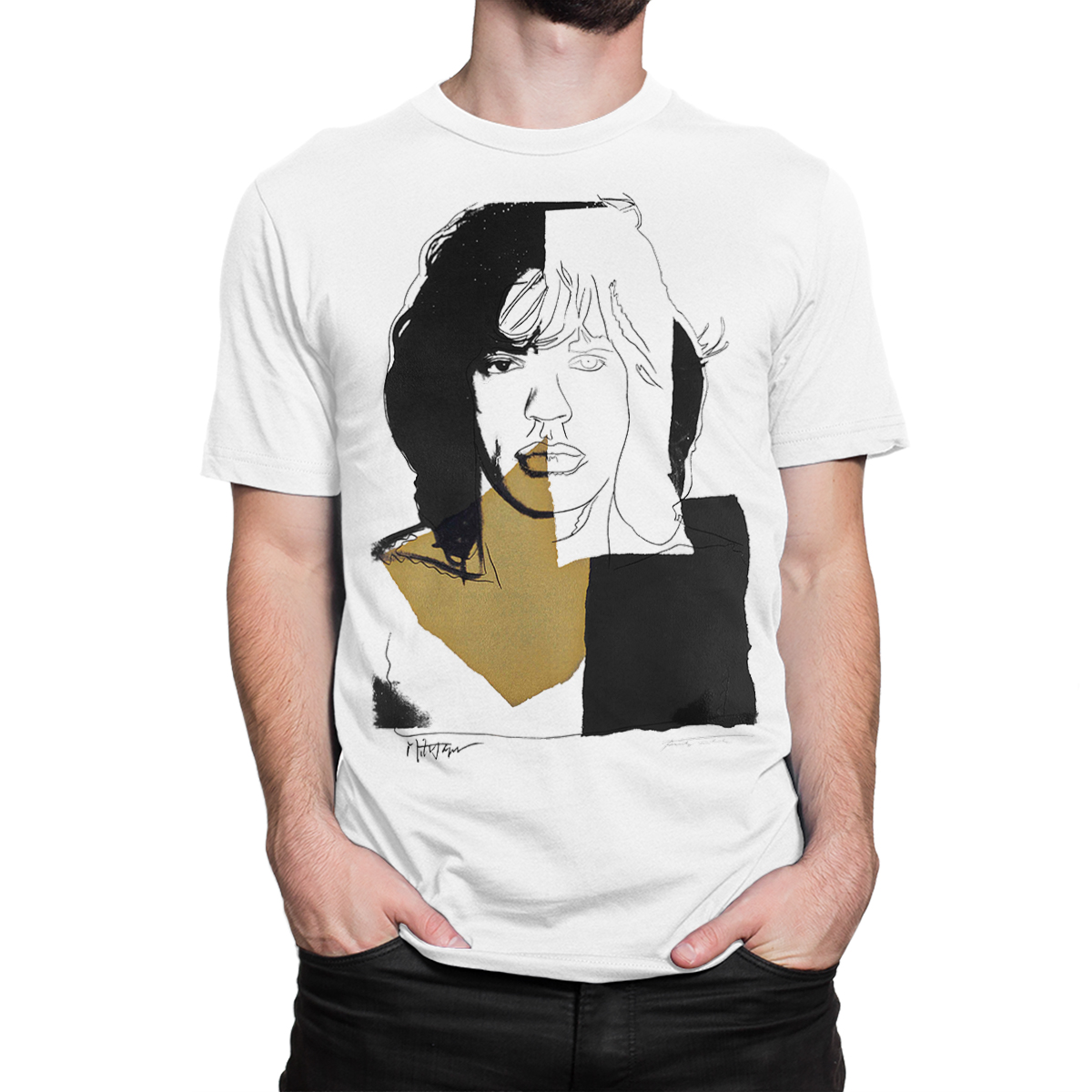 

Футболка мужская DS Apparel Мик Джаггер - The Rolling Stones 2 белая M, Белый, Мик Джаггер - The Rolling Stones 2