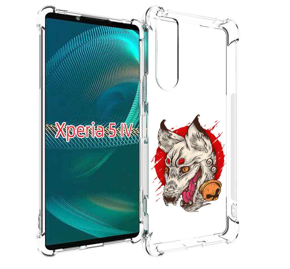 

Чехол MyPads страшная собака для Sony Xperia 5 IV (5-4), Прозрачный, Tocco