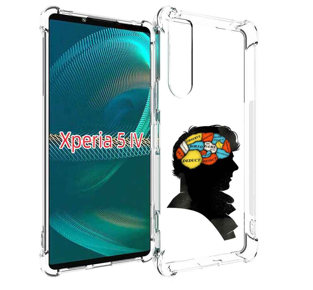 

Чехол MyPads темный рисунок для Sony Xperia 5 IV (5-4), Прозрачный, Tocco