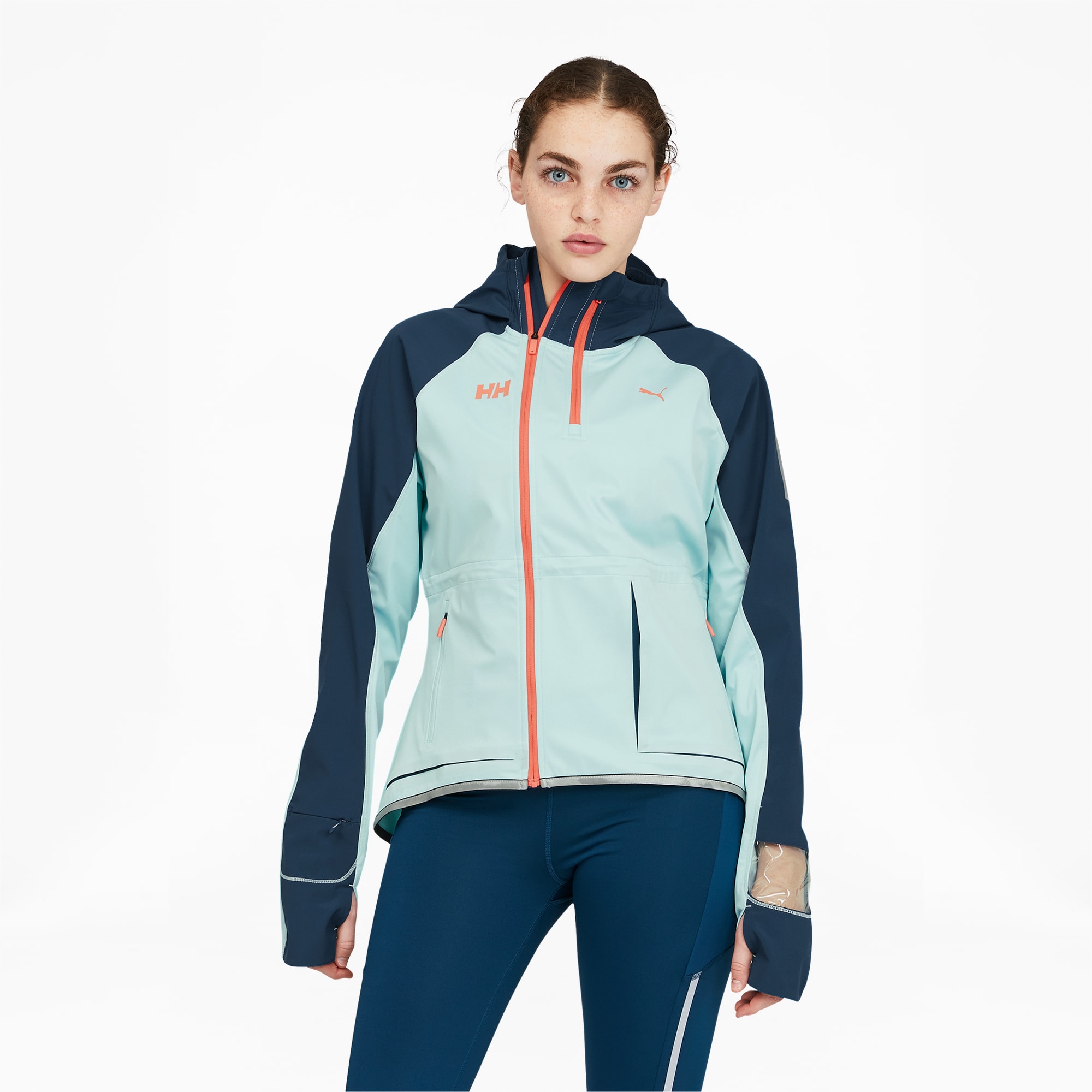 

Спортивная ветровка женская PUMA 52120676 синяя XS, 52120676