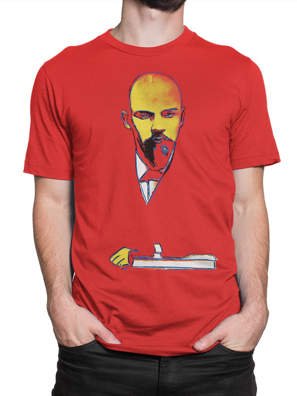 

Футболка мужская DS Apparel Энди Уорхол - Владимир Ленин 790368-2 красная L, Красный, Энди Уорхол - Владимир Ленин 790368-2