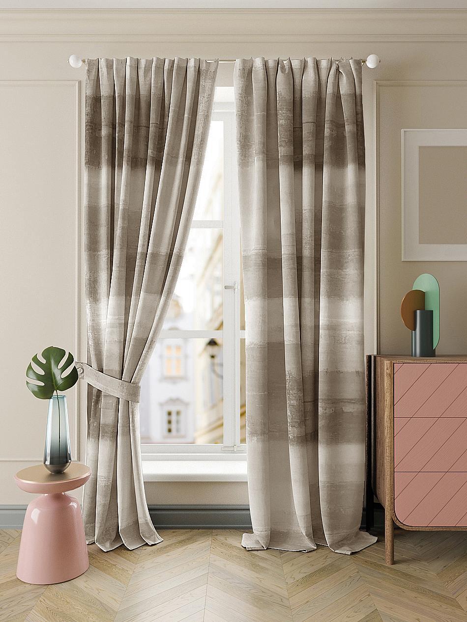 

Комплекты штор AT HOME / шторы в комнату 150х260 см / Лайнерис, 950510-260