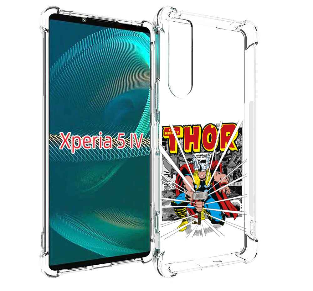 

Чехол MyPads тор рисунок для Sony Xperia 5 IV (5-4), Прозрачный, Tocco