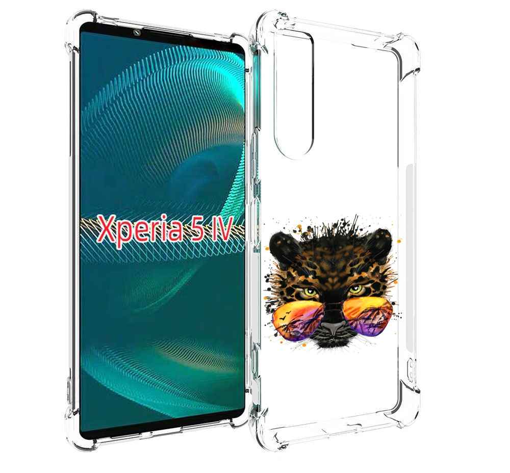 

Чехол MyPads тропический леопард для Sony Xperia 5 IV (5-4), Прозрачный, Tocco