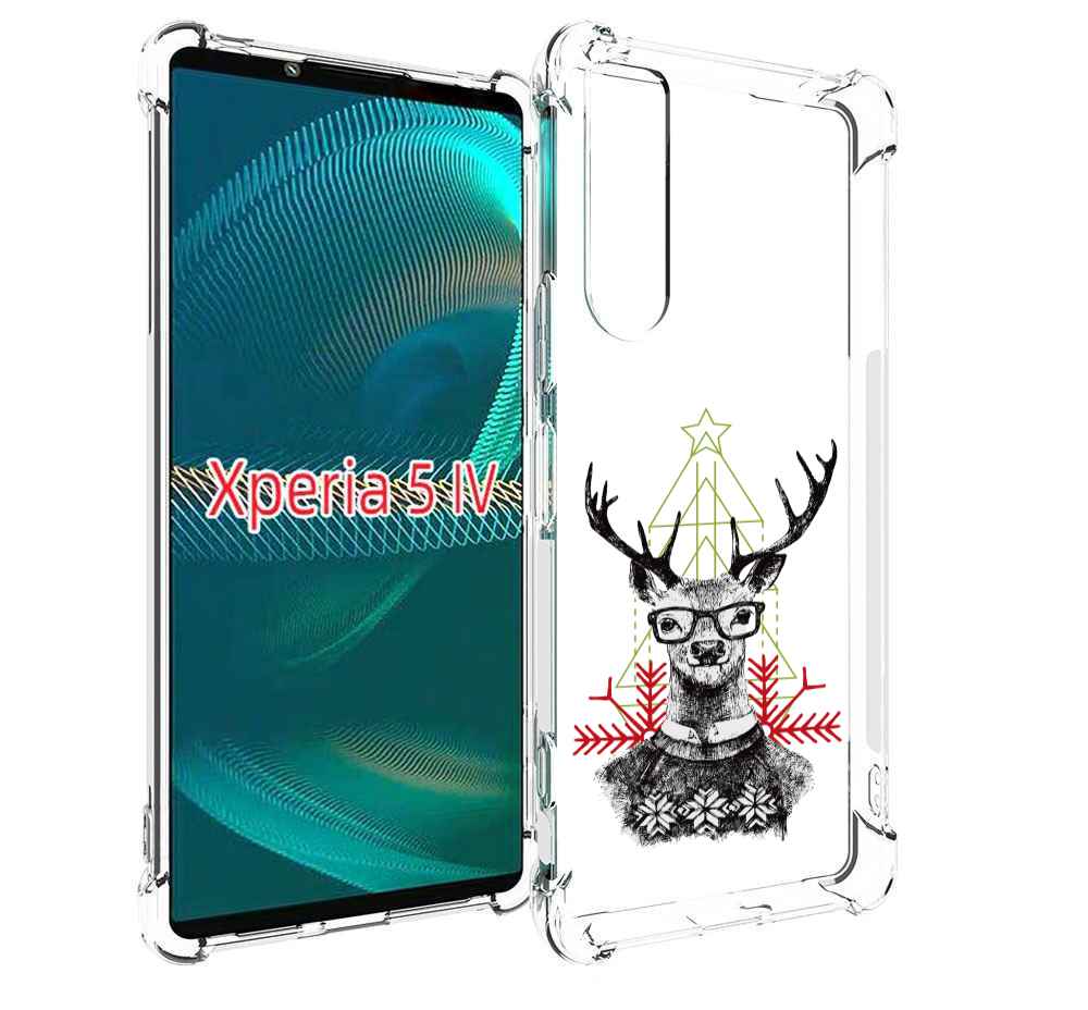 

Чехол MyPads умный олень для Sony Xperia 5 IV (5-4), Прозрачный, Tocco
