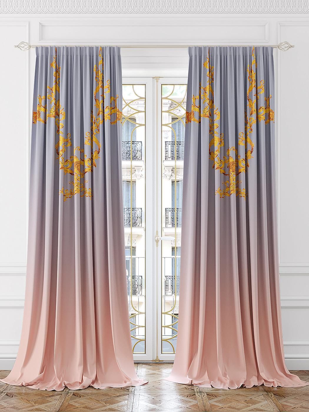 

Комплекты штор AT HOME / шторы в комнату 150х280 см / Крамлинс, 952107