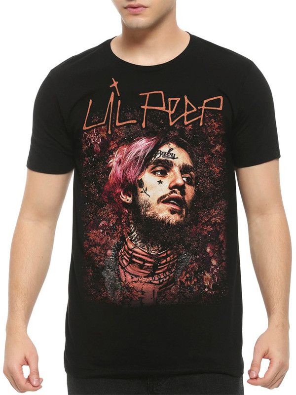 

Футболка мужская DS Apparel Lil Peep - Лил Пип 98111-2 черная XL, Черный, Lil Peep - Лил Пип 98111-2