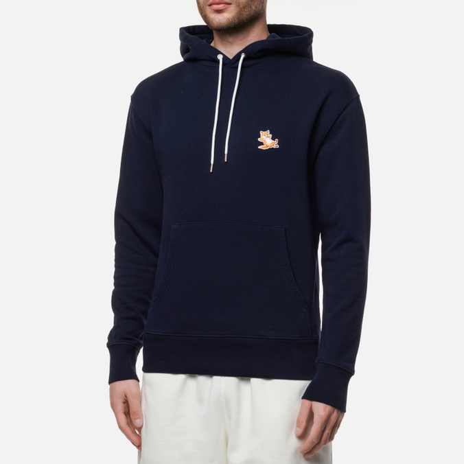

Худи мужское Maison Kitsune IU00355KM0001-P480 синее XL, IU00355KM0001-P480