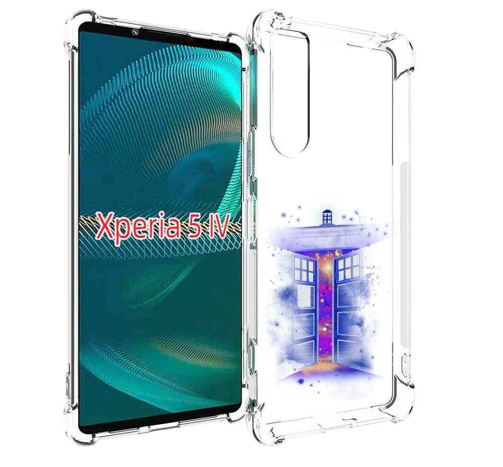 

Чехол MyPads фиолетовый уголок абстракция для Sony Xperia 5 IV (5-4), Прозрачный, Tocco
