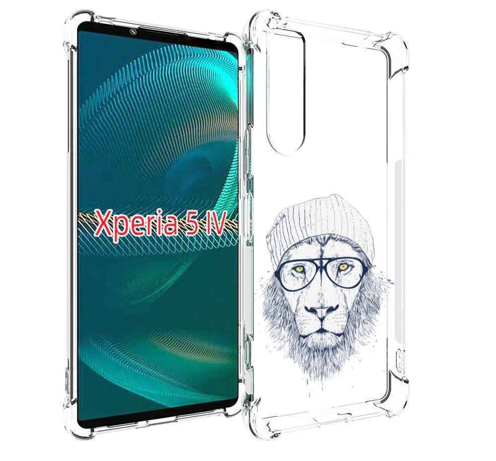 

Чехол MyPads хиппи лев для Sony Xperia 5 IV (5-4), Прозрачный, Tocco
