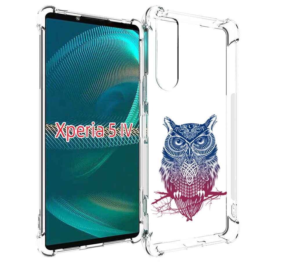 

Чехол MyPads хиппи сова для Sony Xperia 5 IV (5-4), Прозрачный, Tocco