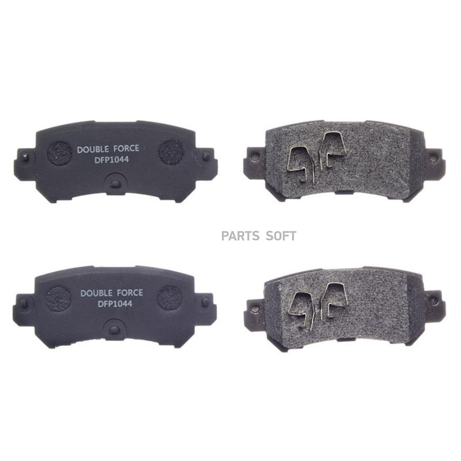 

Тормозные колодки DOUBLE FORCE дисковые dfp1044