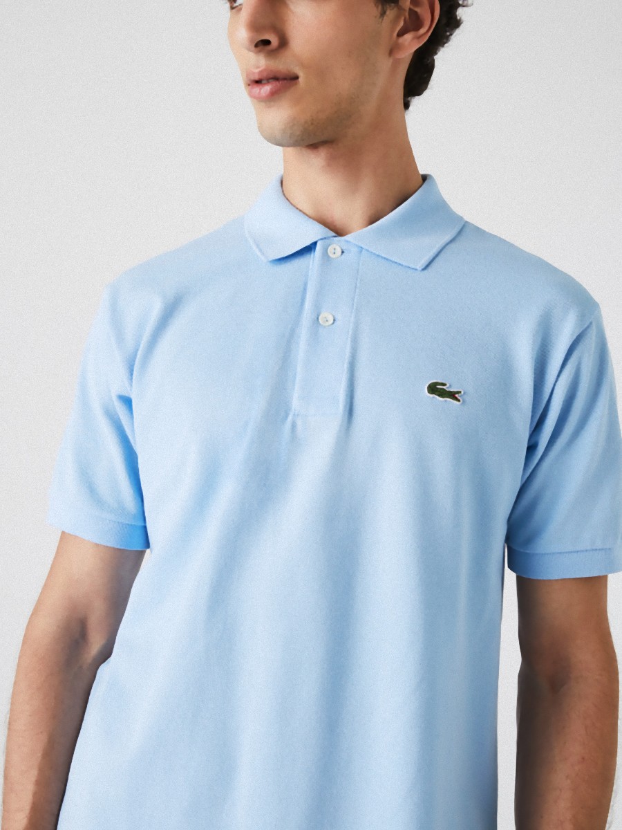 

Футболка мужская Lacoste L1212-HBP голубая L, L1212-HBP