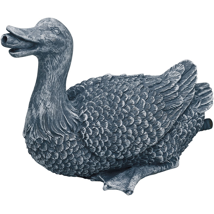 

Декоративная фигура Water spouts Duck, Серый