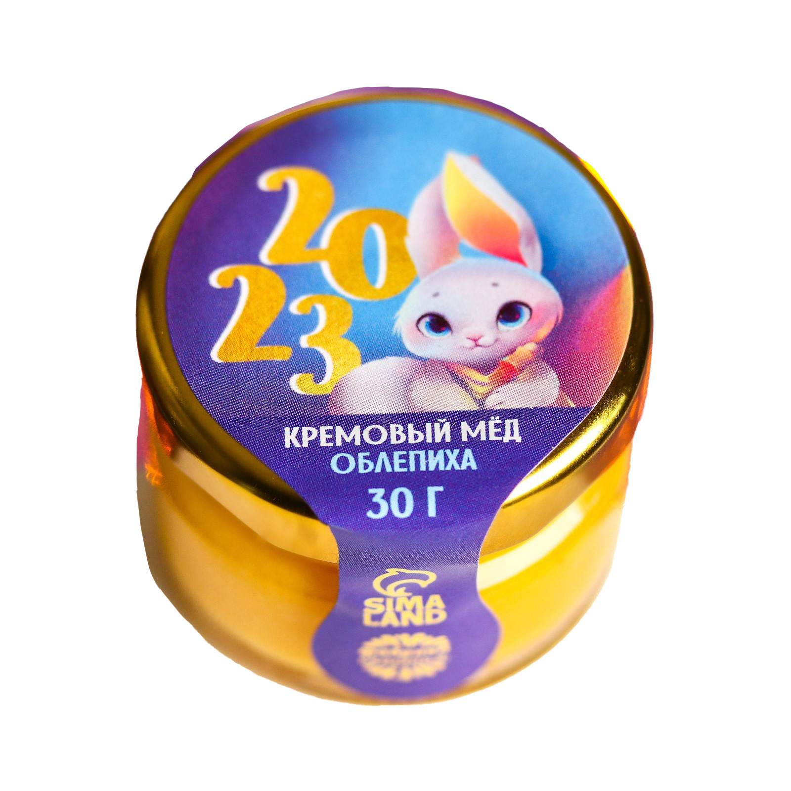 

Кремовый мёд "2023" с облепихой, 30 г.