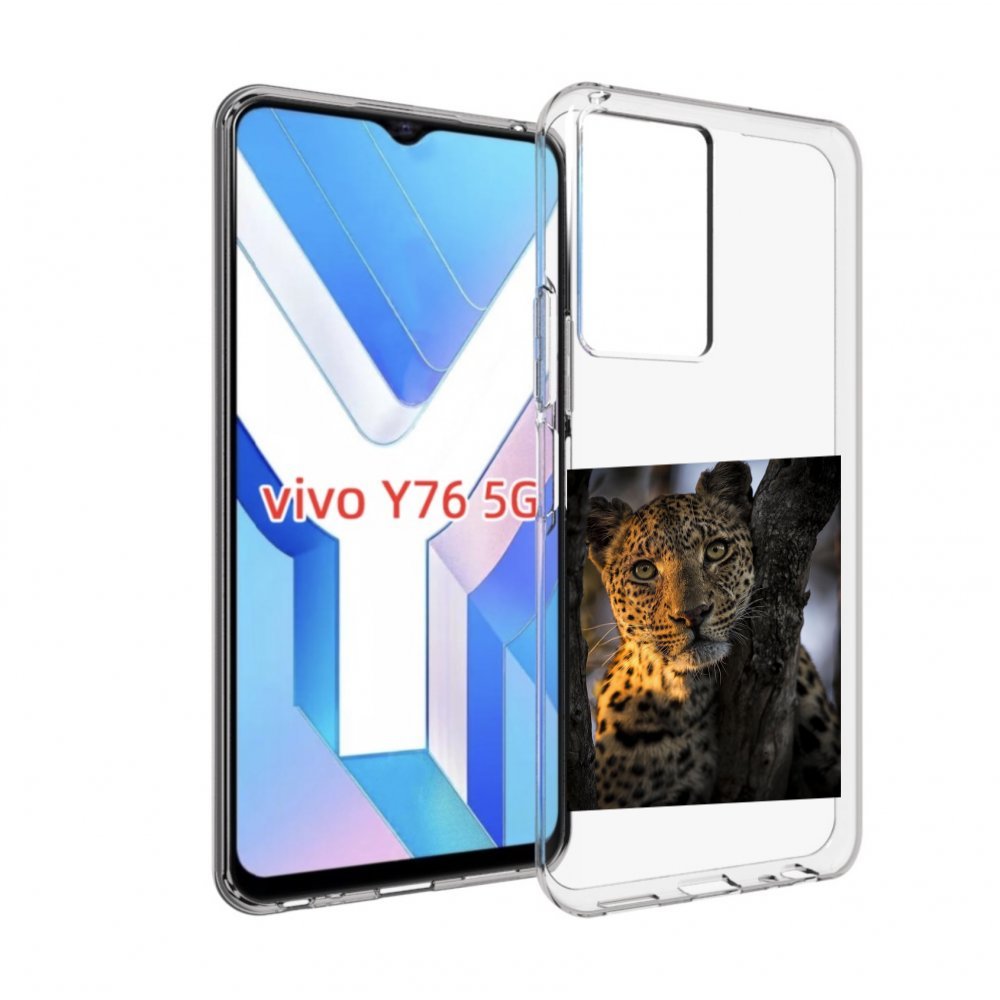 

Чехол MyPads Леопард для Vivo Y76 5G, Прозрачный, Tocco