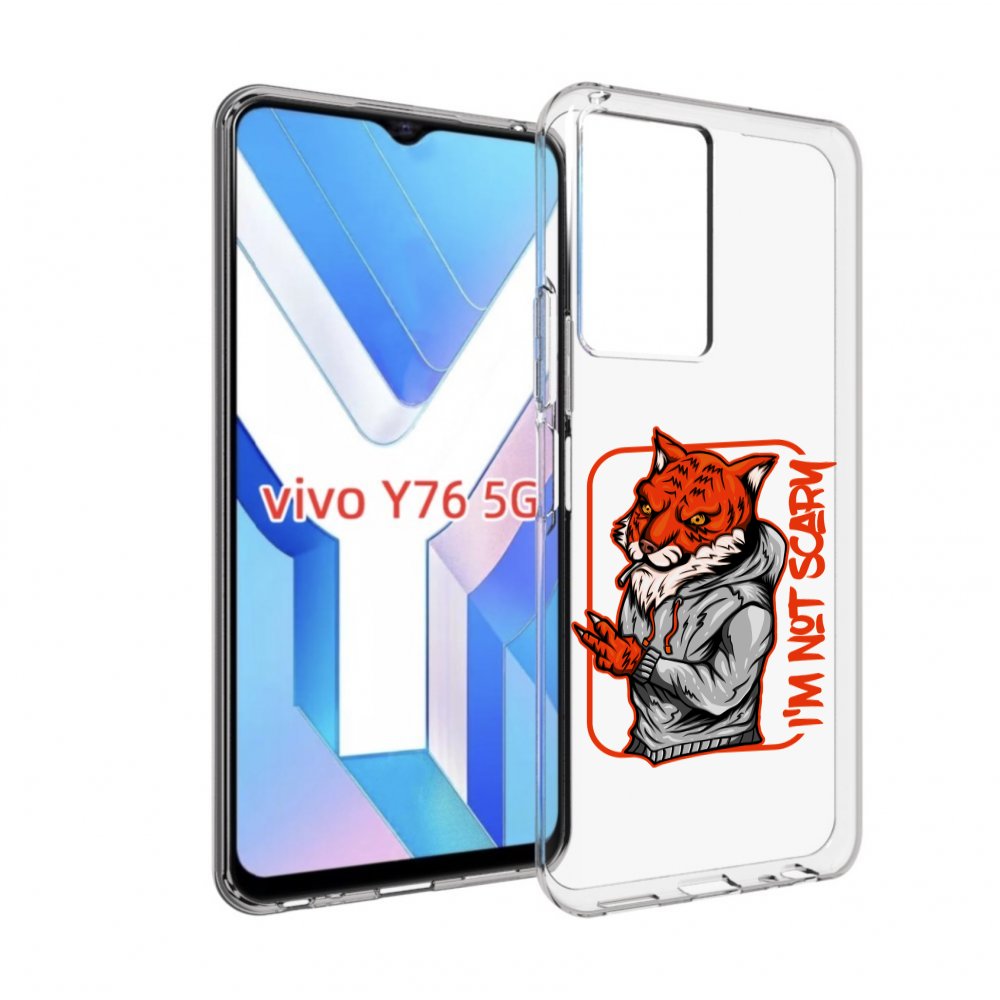 

Чехол MyPads Лис для Vivo Y76 5G, Прозрачный, Tocco