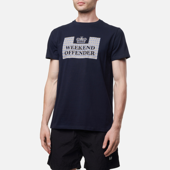 

Футболка мужская Weekend Offender TSSS2213-NAVY синяя S, TSSS2213-NAVY