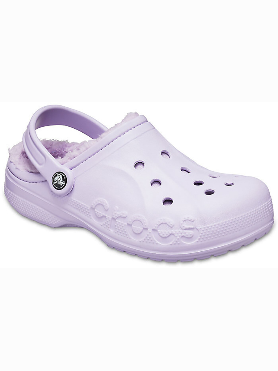 

Сабо унисекс Crocs Baya Lined Clog фиолетовые 41-42 RU, Baya Lined Clog