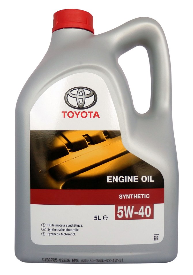 Моторное масло Toyota 5w40 engine oil 208л