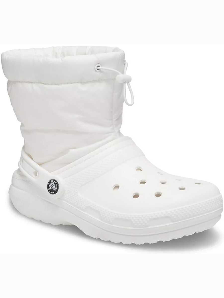 

Сабо унисекс Crocs Classic Lined Neo Puff Boot белые 40-41 RU, Classic Lined Neo Puff Boot