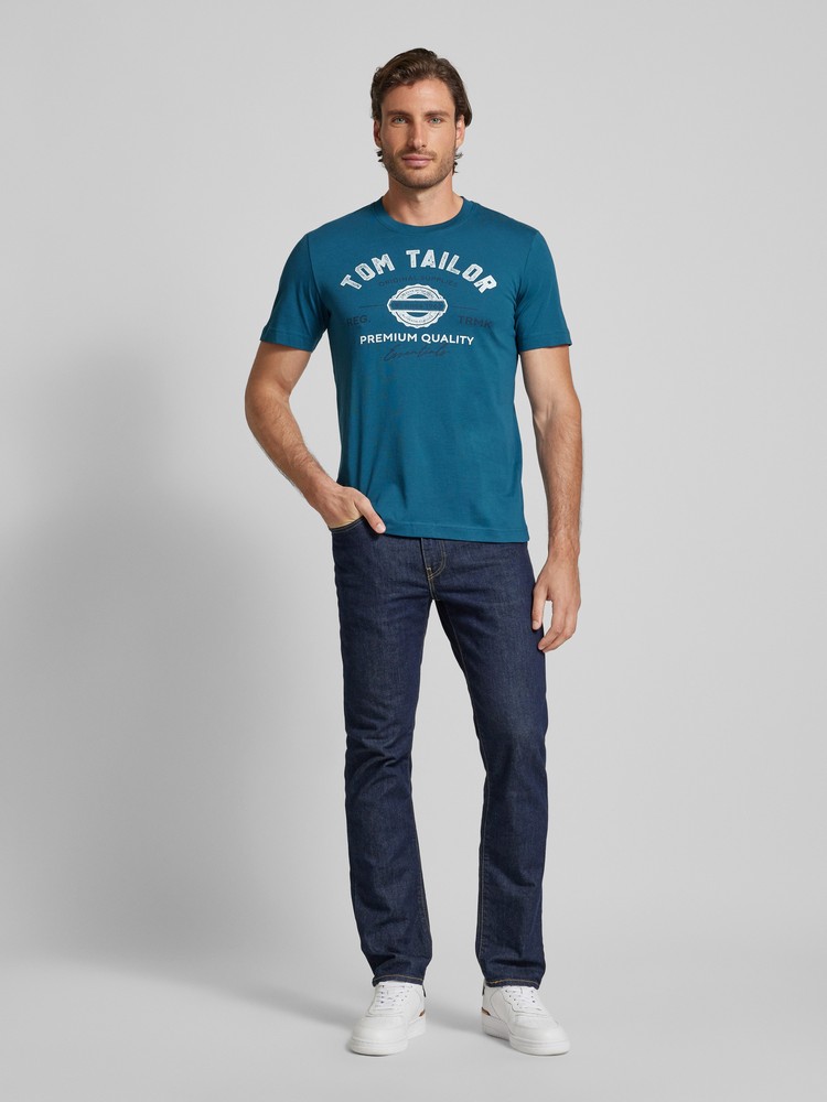 Футболка мужская TOM TAILOR 1037735 зеленая M 4446₽