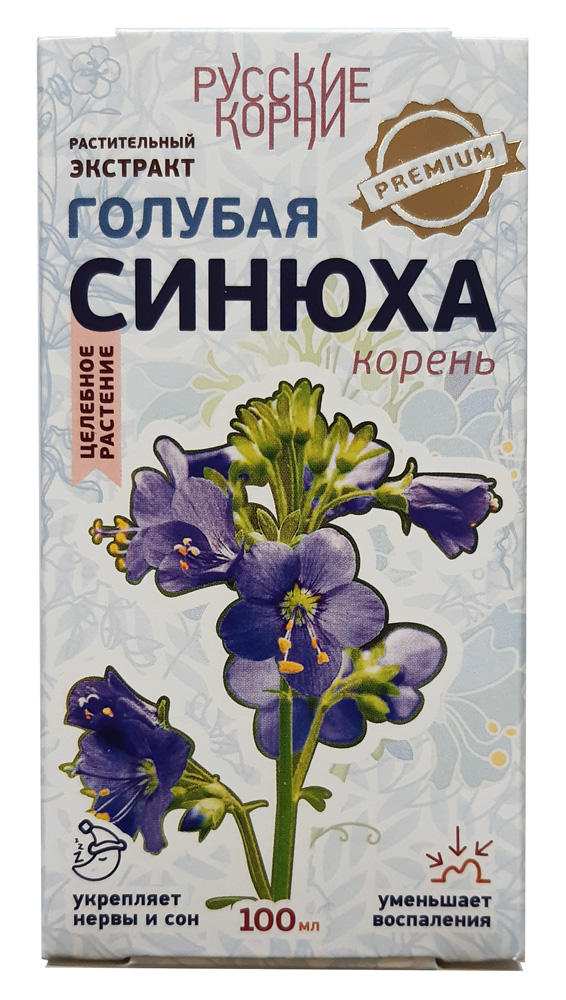 

Травяная настойка Русские Корни Синюха Голубая 100 мл