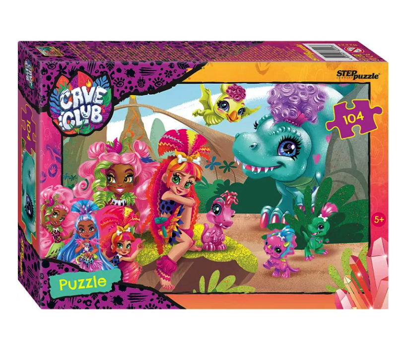 

Пазл Cave Club (Mattel), 104 элемента