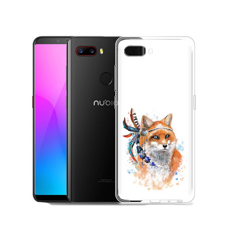 

Чехол MyPads Tocco для ZTE Nubia Z18 инду лиса (PT115657.463.377), Прозрачный, Tocco