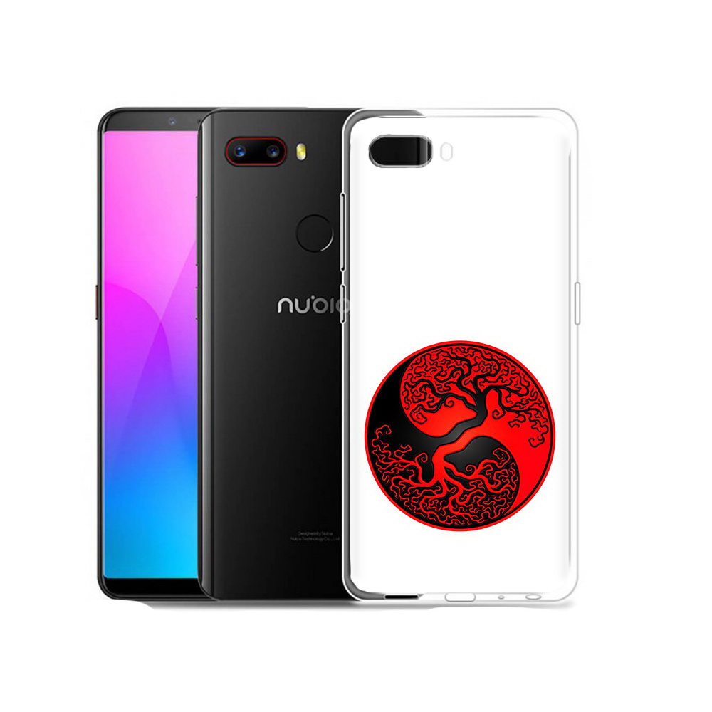 

Чехол MyPads Tocco для ZTE Nubia Z18 инь янь дерево (PT115657.463.379), Прозрачный, Tocco