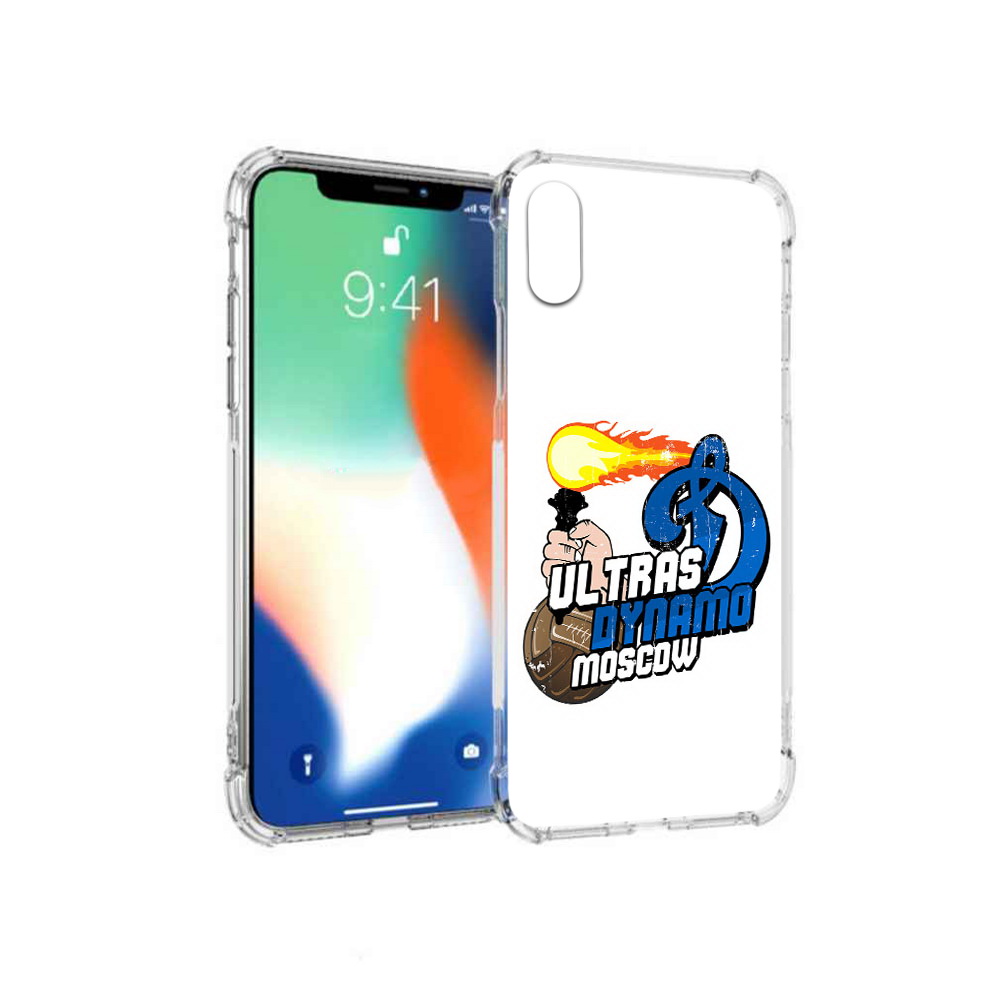 

Чехол MyPads Tocco для Apple iPhone X ФК Динамо (PT94261.606.177), Прозрачный, Tocco