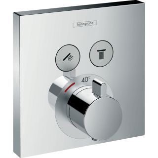 фото Смеситель для ванны hansgrohe select 15763000 (внешняя монтажная часть)