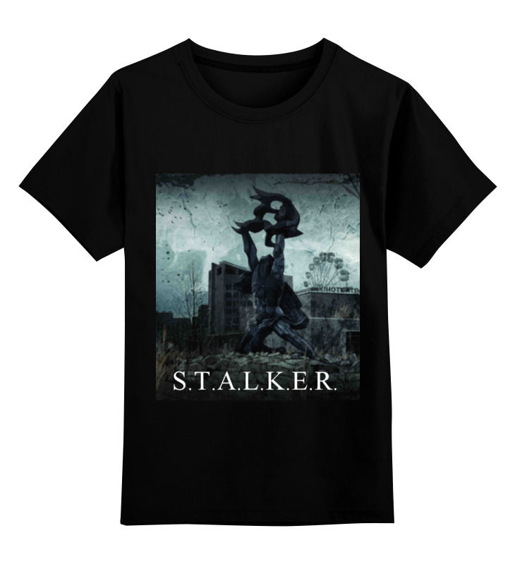 

Футболка детская Printio Stalker цв. черный р. 140, Stalker